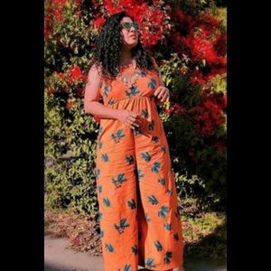 Anthropologie bel Kazan jumpsuit NWT